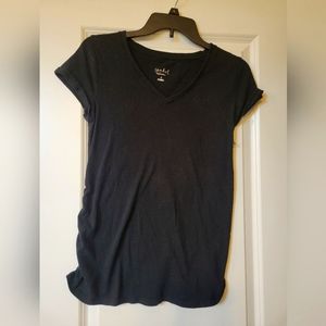 Black Isabel Maternity Shirt